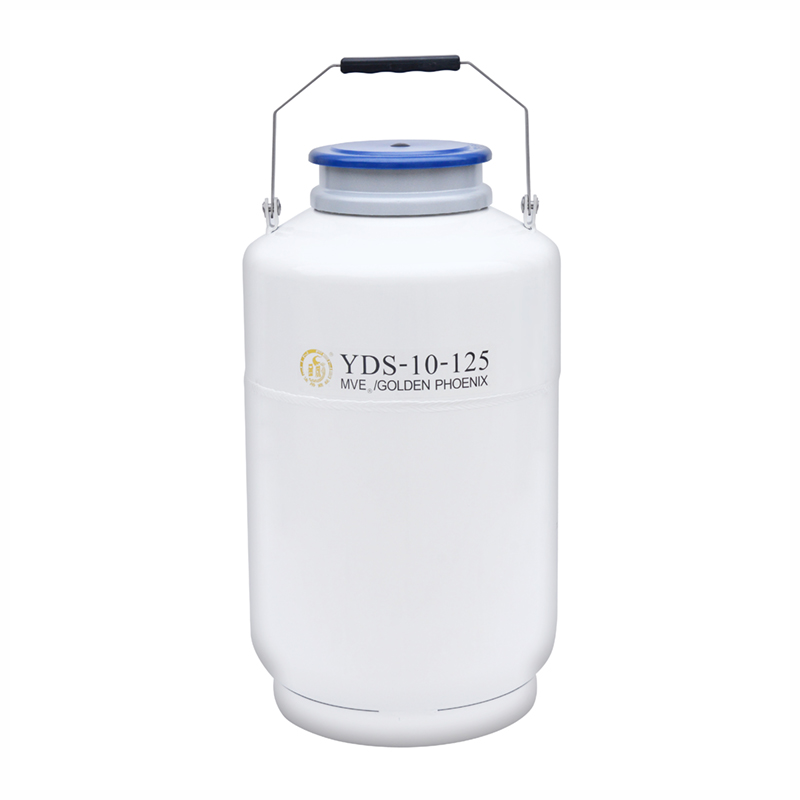 金凤液氮罐 大口径液氮生物容器 YDS-10-125