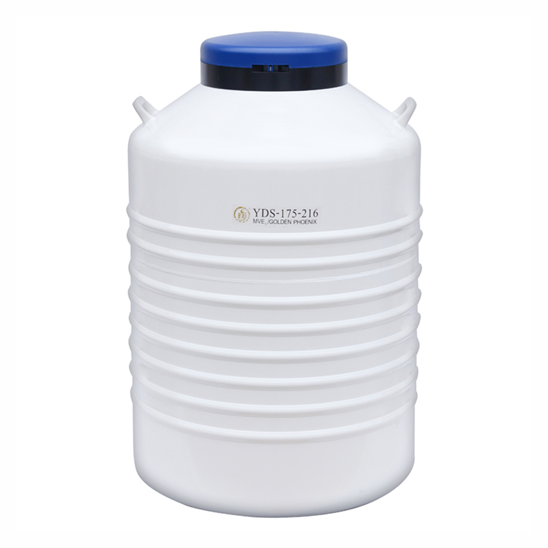 金凤液氮罐 配多层方提筒的液氮生物容器 YDS-175-216