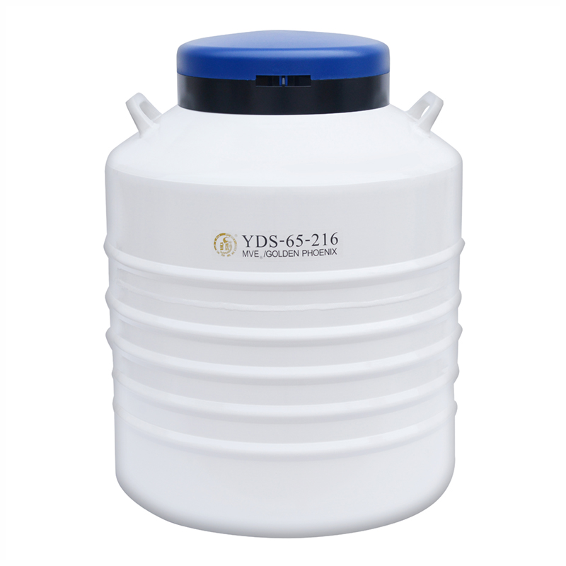 金凤液氮罐 配多层方提筒的液氮生物容器 YDS-65-216